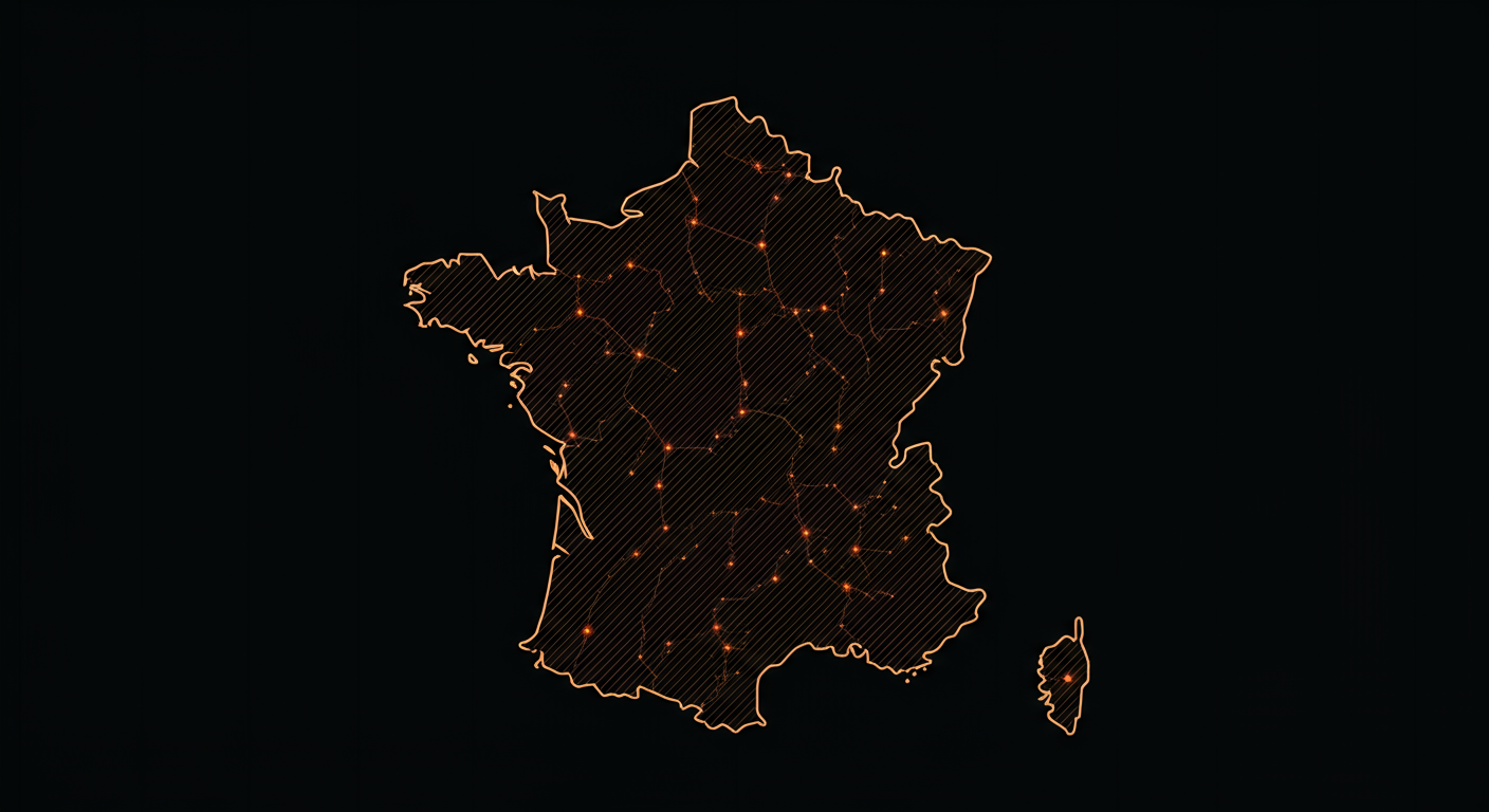 Carte de France des installateurs Horizon